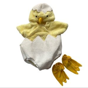 Pottery Barn Kids Baby Egg Chick Halloween Costume